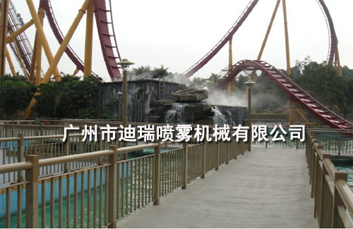 长隆垂直过山车造雾系统